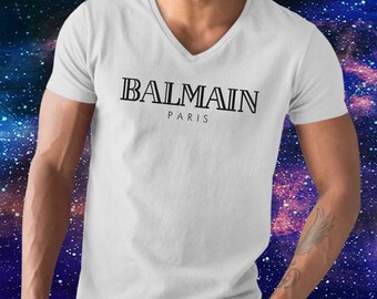 balmain t shirt etsy