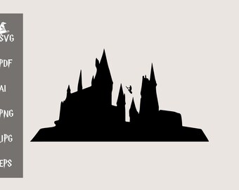 Download Hogwarts Castle Svg Etsy