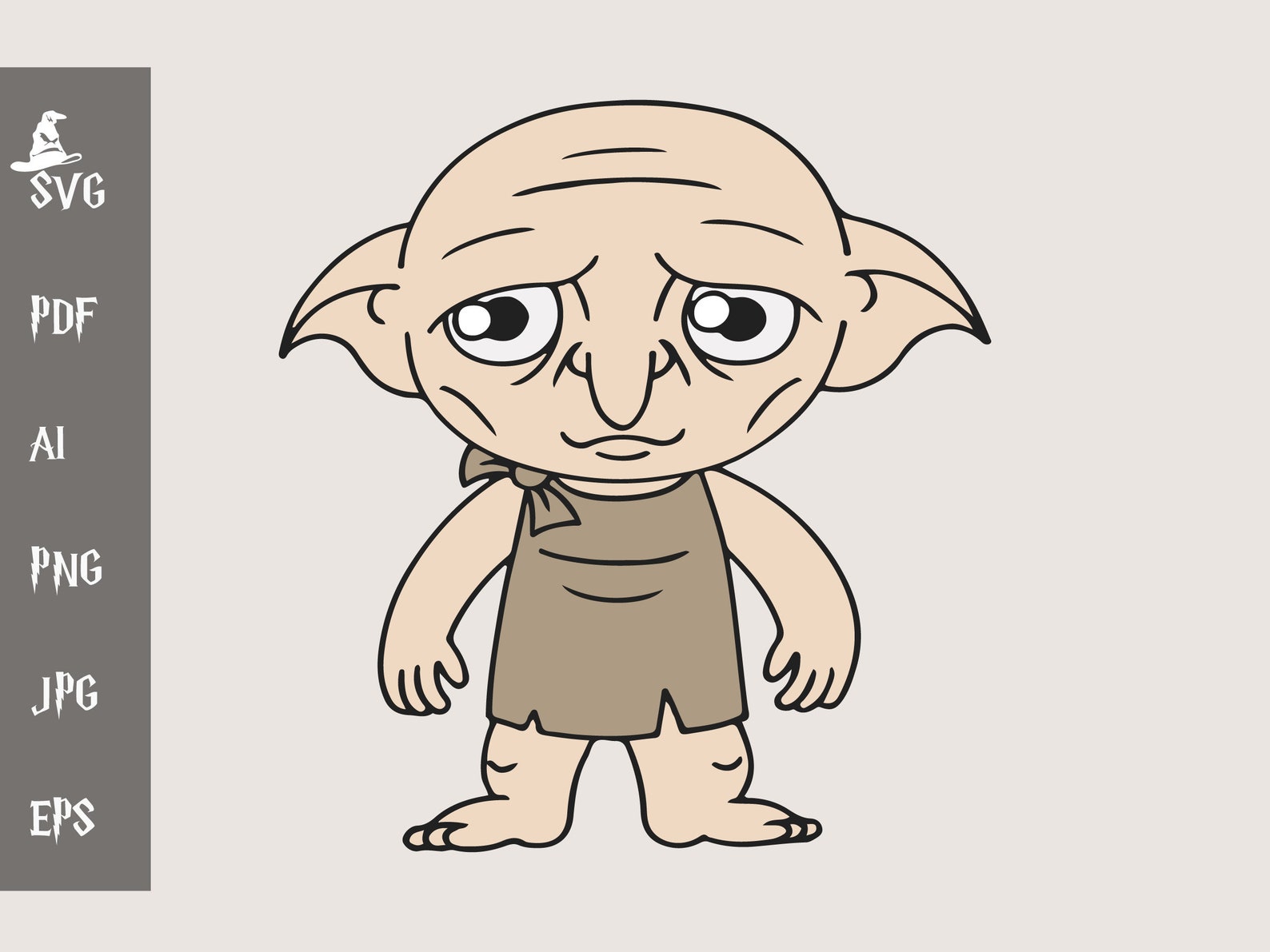 Dobby svgHarry Potter Harry Potter Svg Harry Potter Magic | Etsy