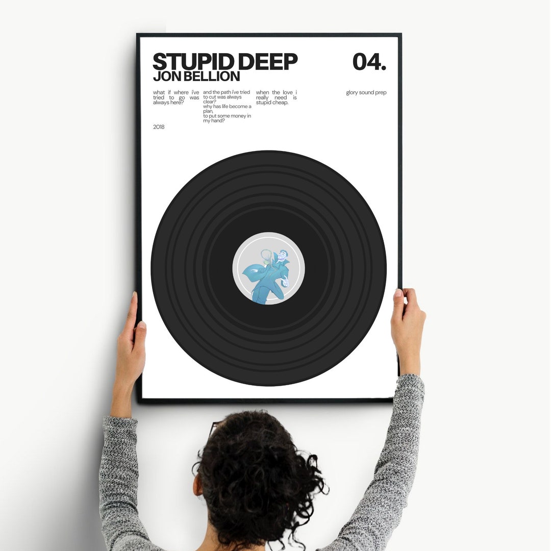 Custom Song Vinyl Record Print With Picture digital Etsy