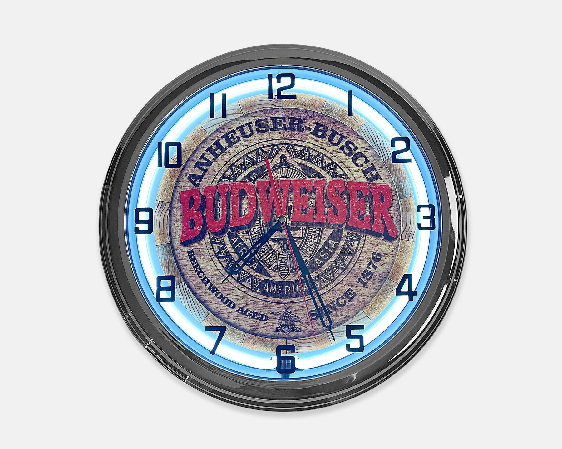 Budweiser Clock - Etsy