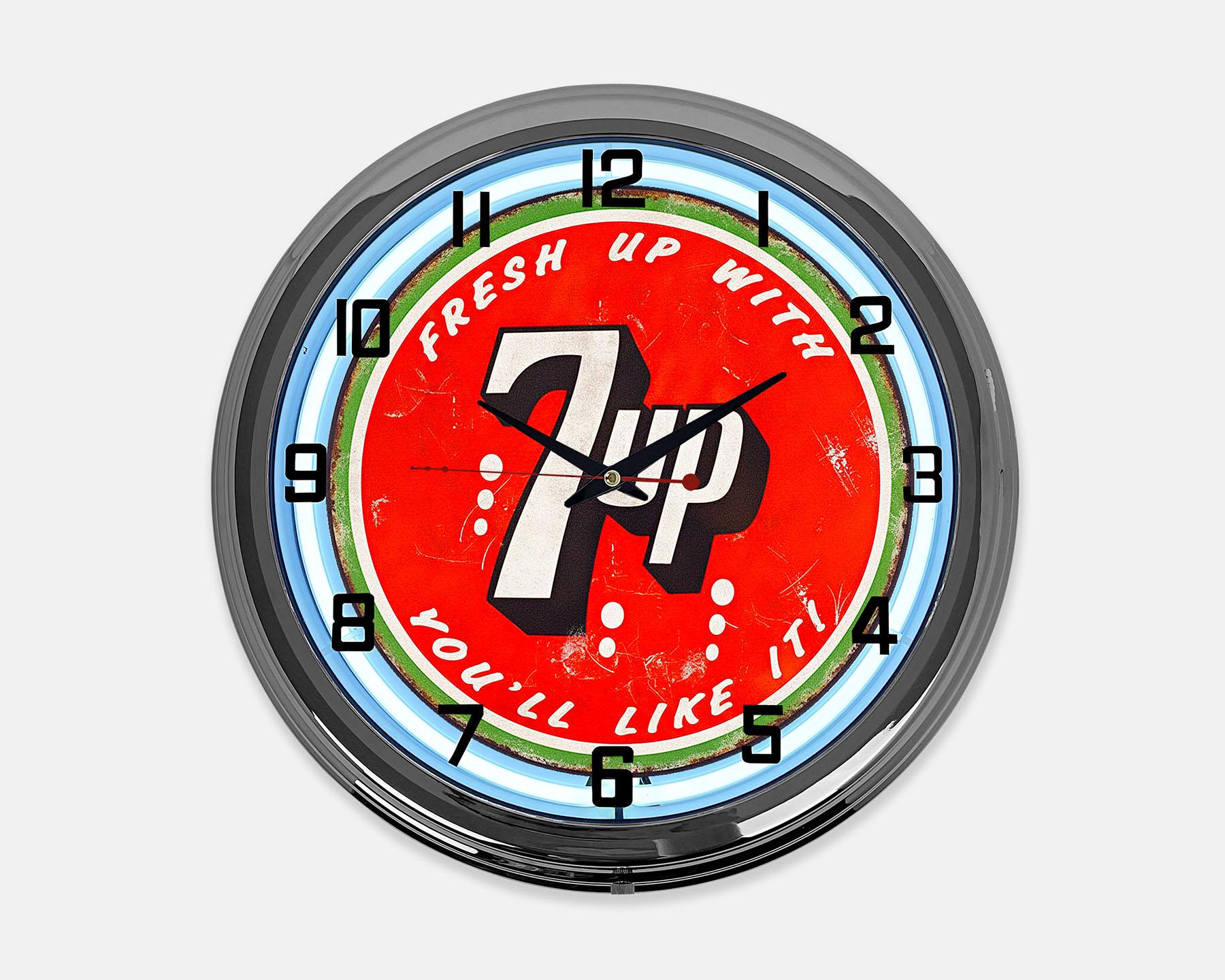 Vintage 7up Clock - Etsy