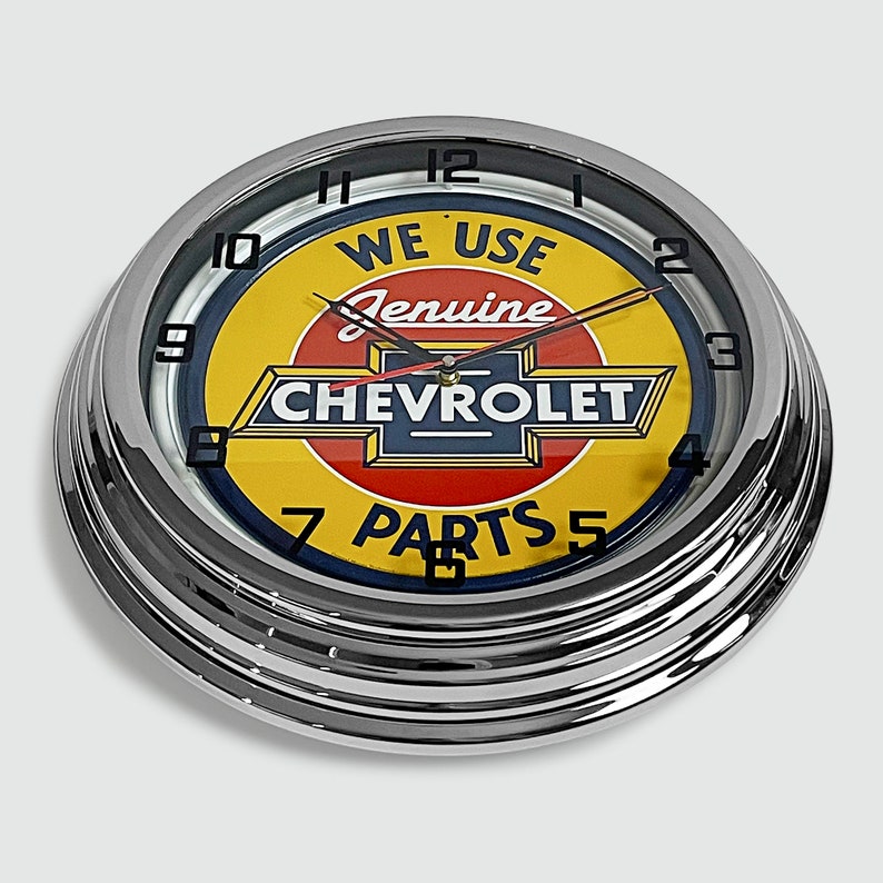 Chevrolet Neon Clock