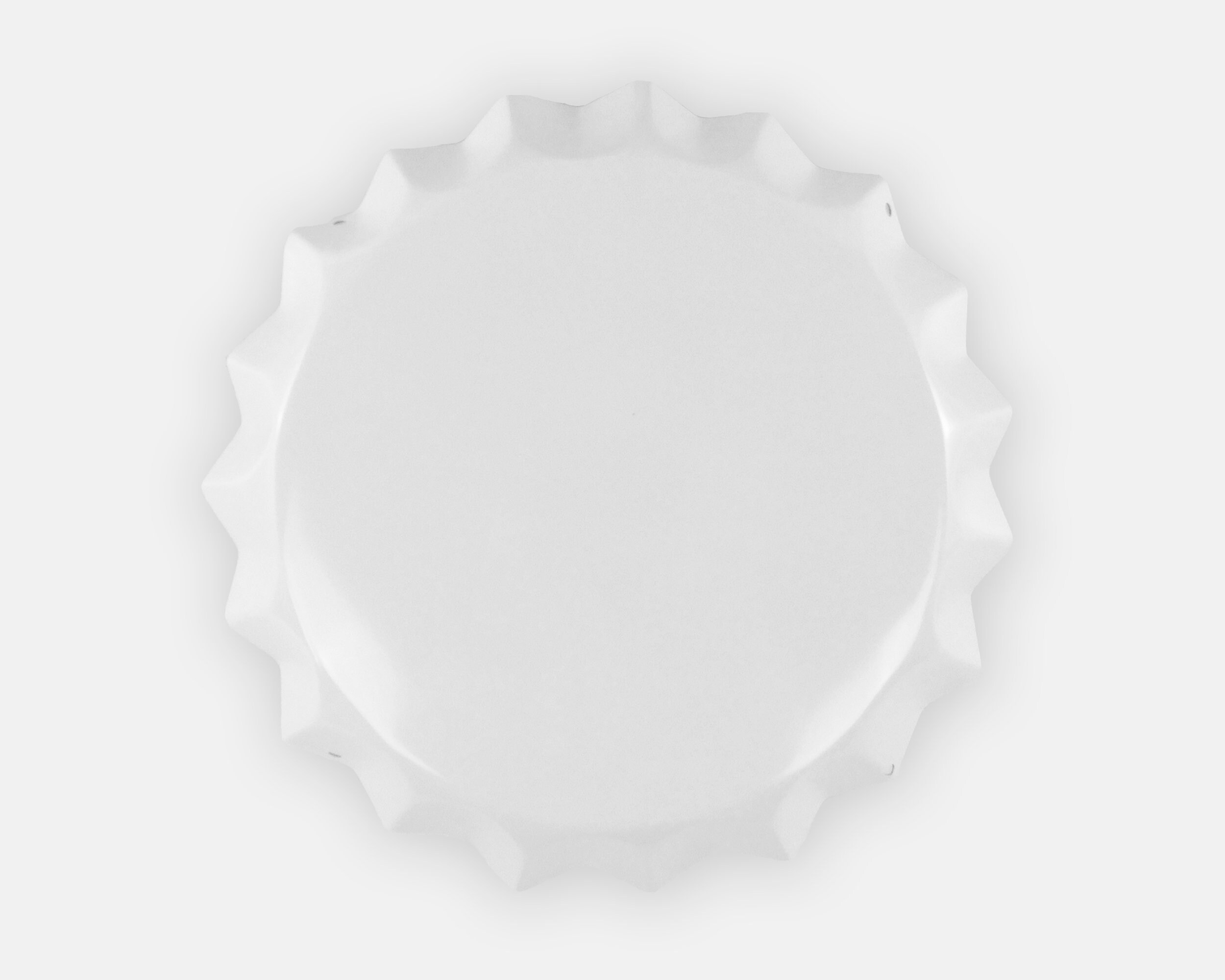 14 White Aluminum Formed Bottle Cap Blank Sign Etsy