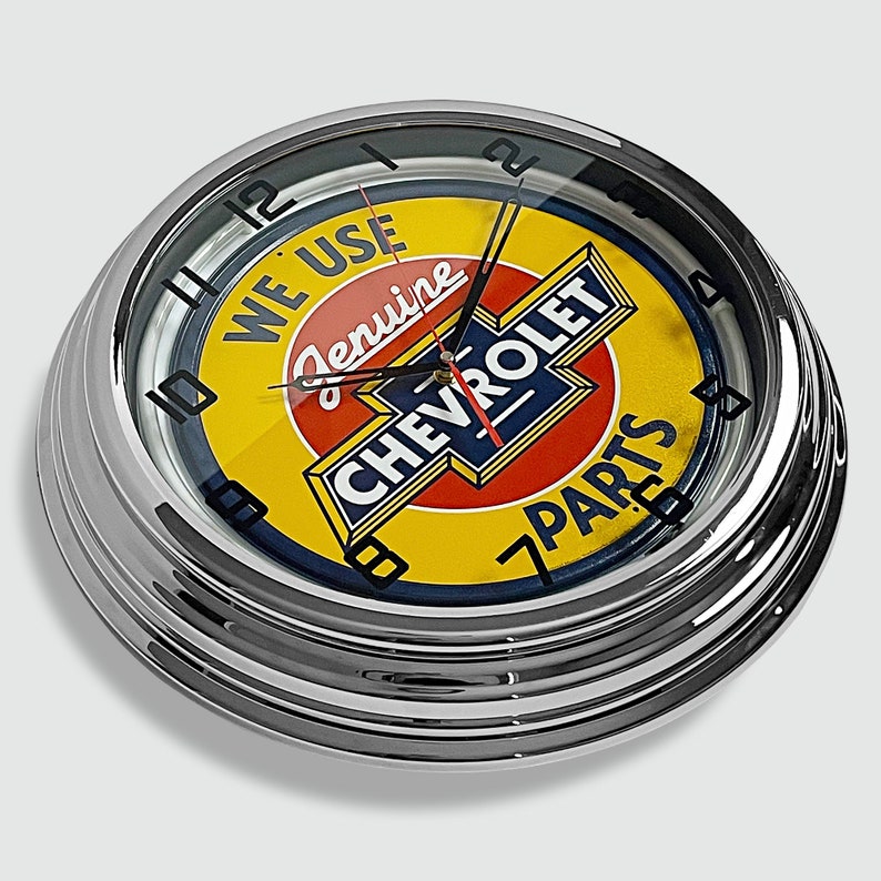 Chevrolet Neon Clock - Thumbnail 4