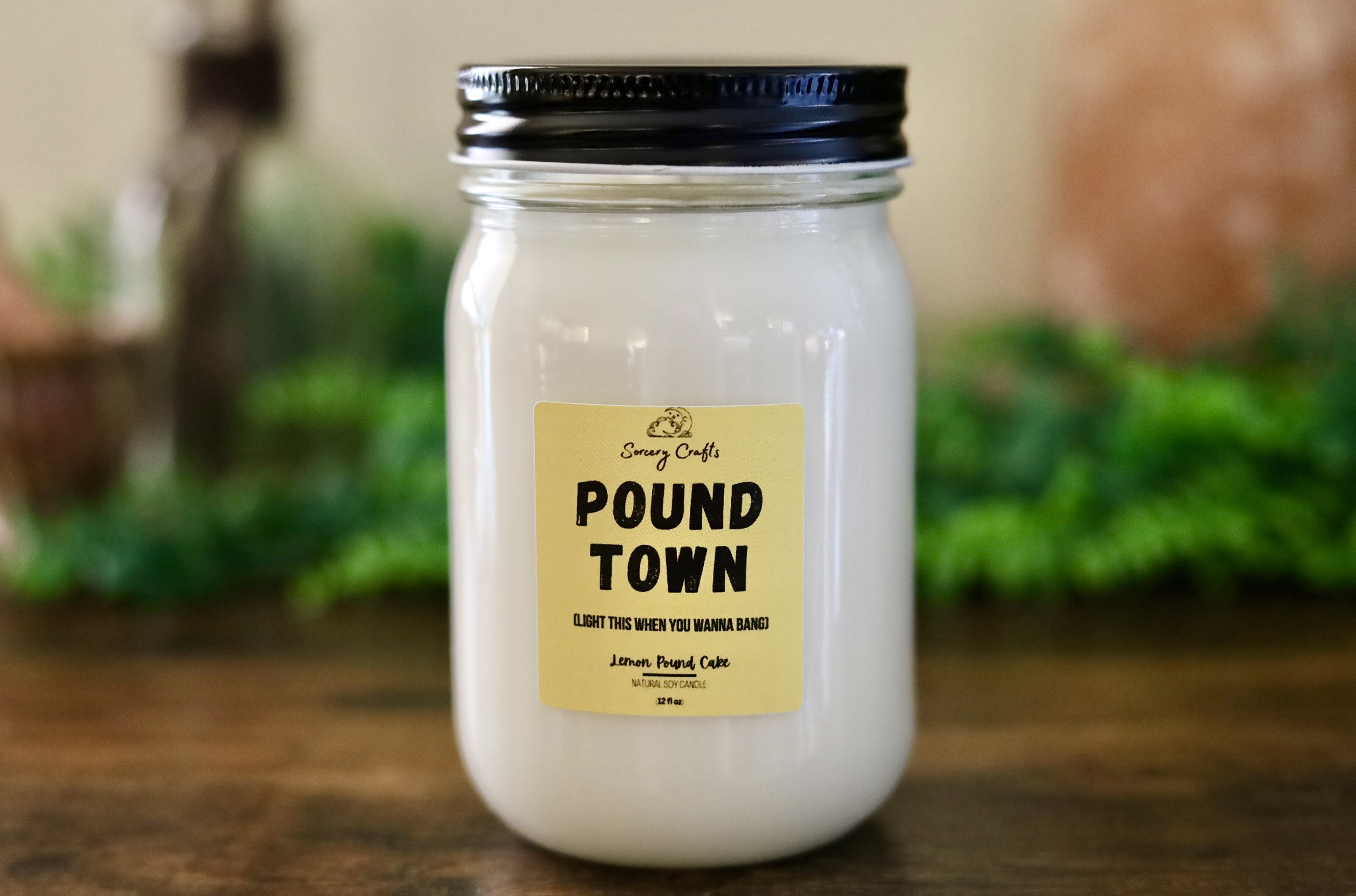 Pound Town Lemon Pound Cake Candle Light This When You Want Etsy