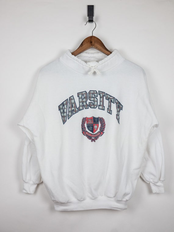Vintage 90s Varsity Sweater / Made in Canada