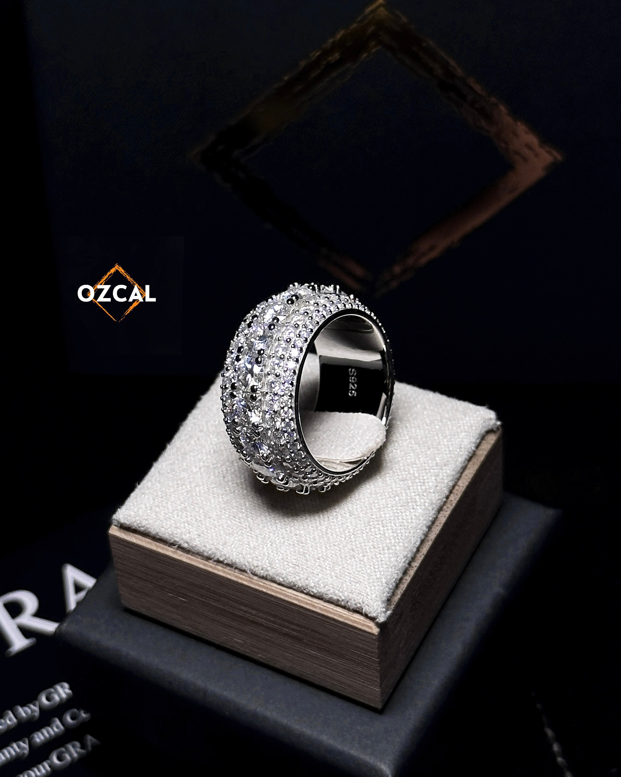 Vvs diamond ring mens store