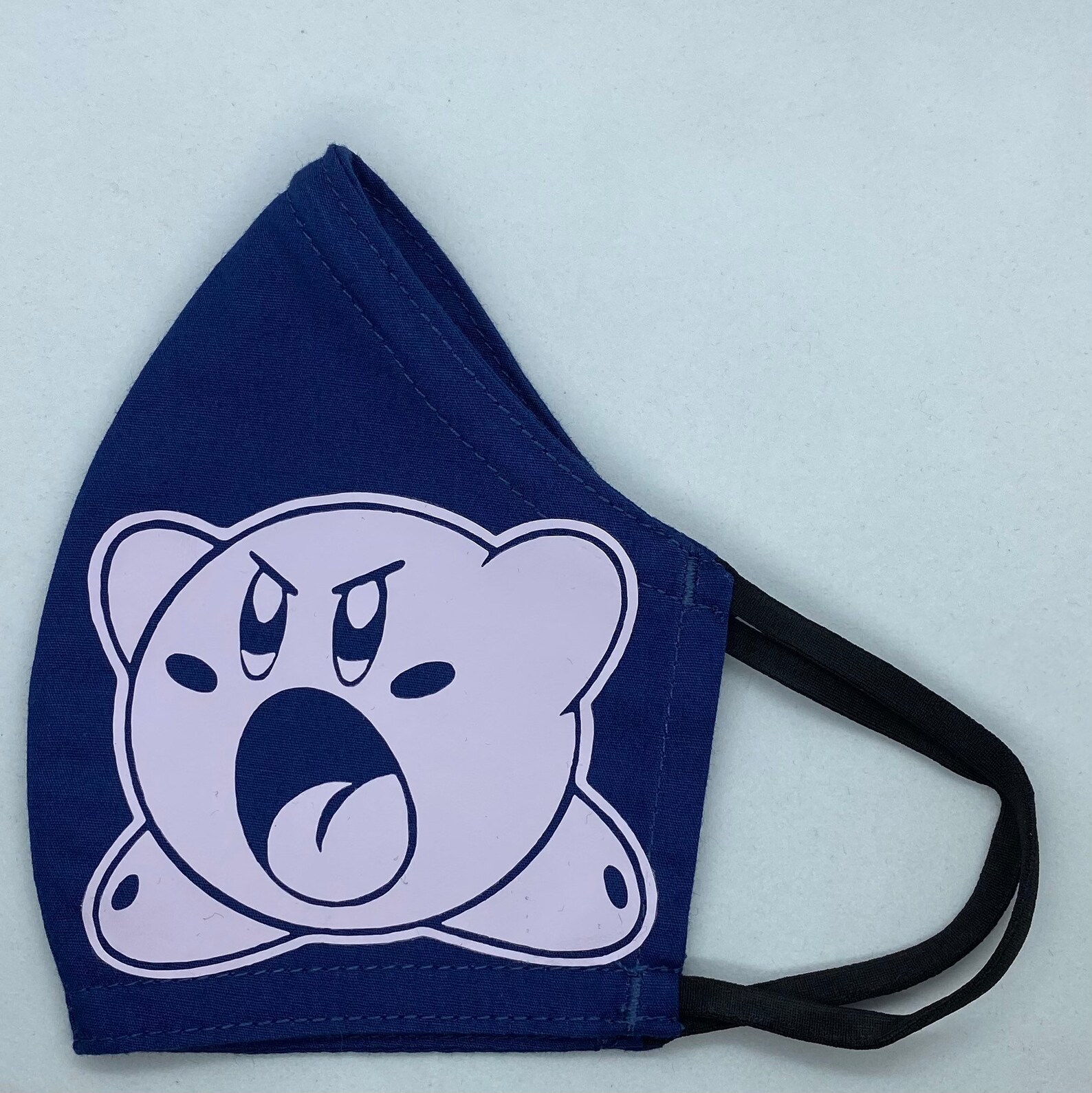 Kirby feeding Kids face mask Kirby Childs face covering Etsy