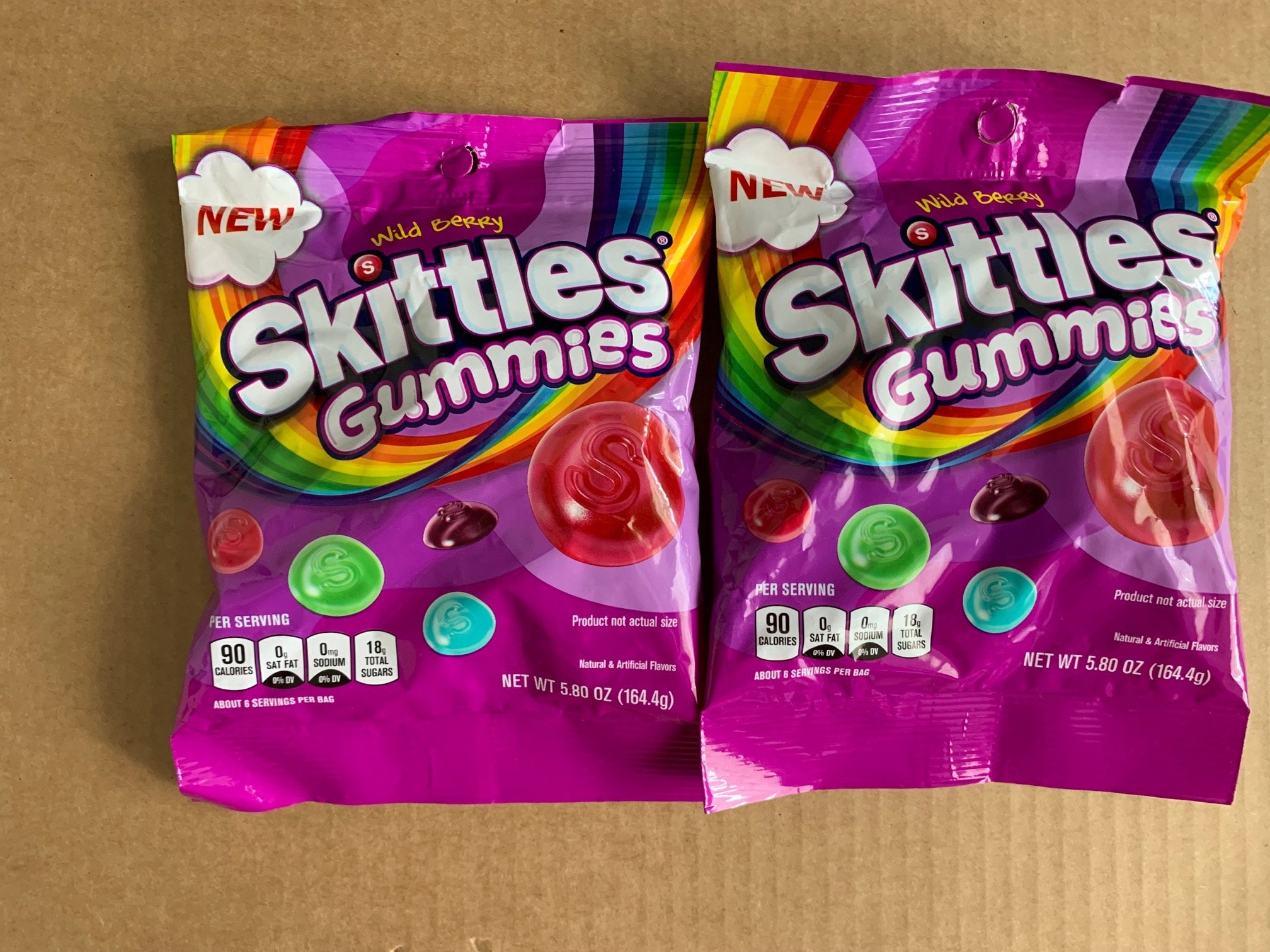 Skittle Gummies Wild Berry New 2 Pack Combo Etsy