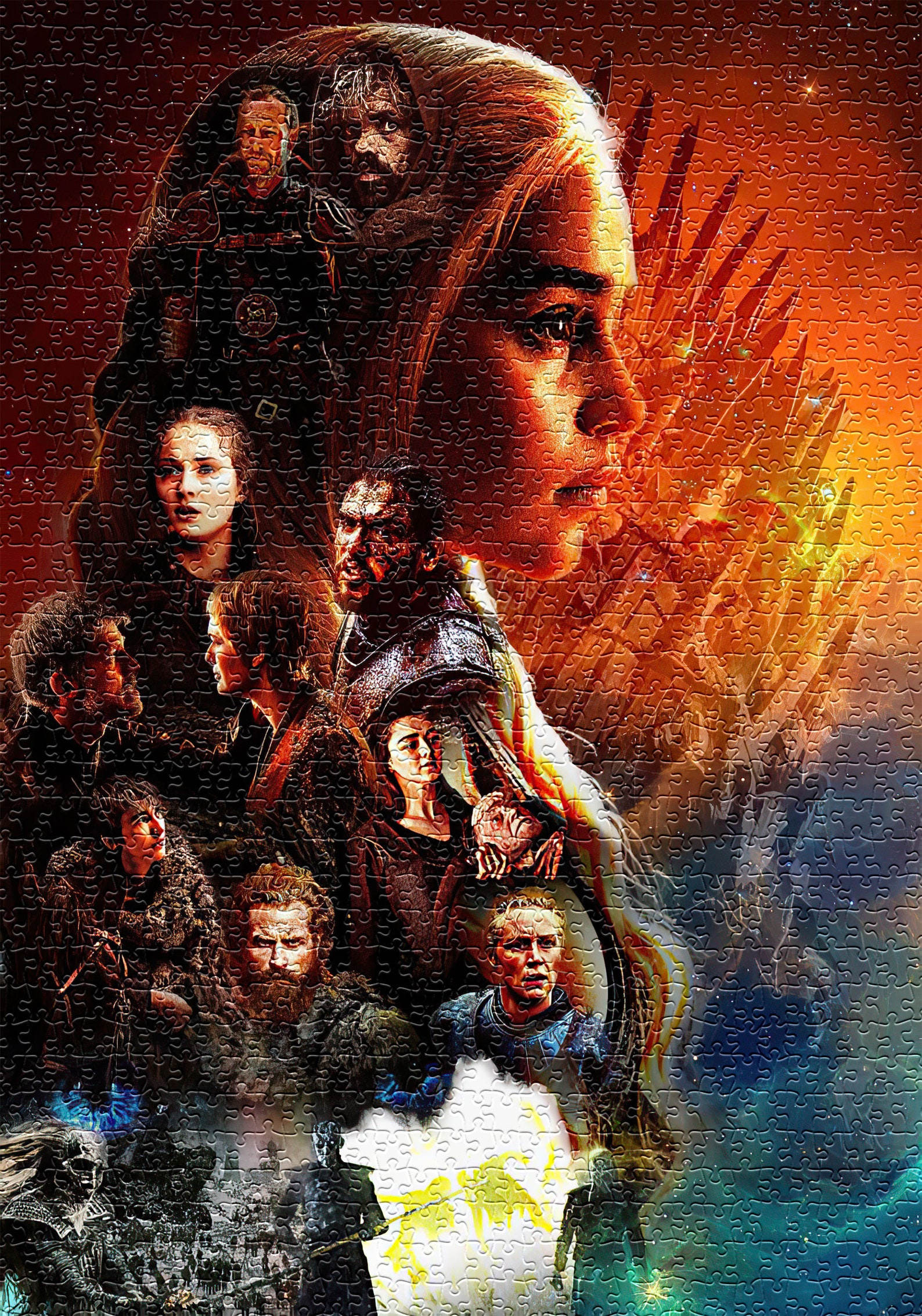 Game Of Thrones 1000 Piece Jigsaw Puzzle Premium Jigsaw | Etsy