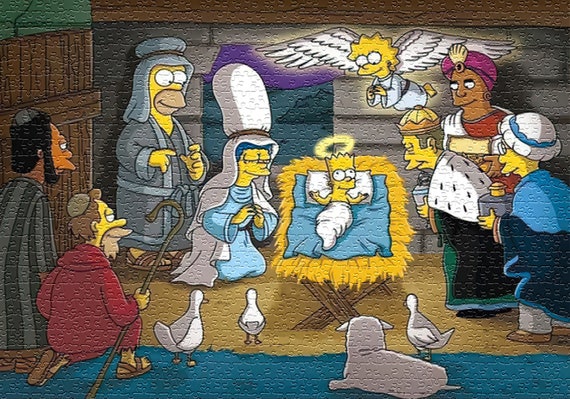simpsons jigsaw puzzle