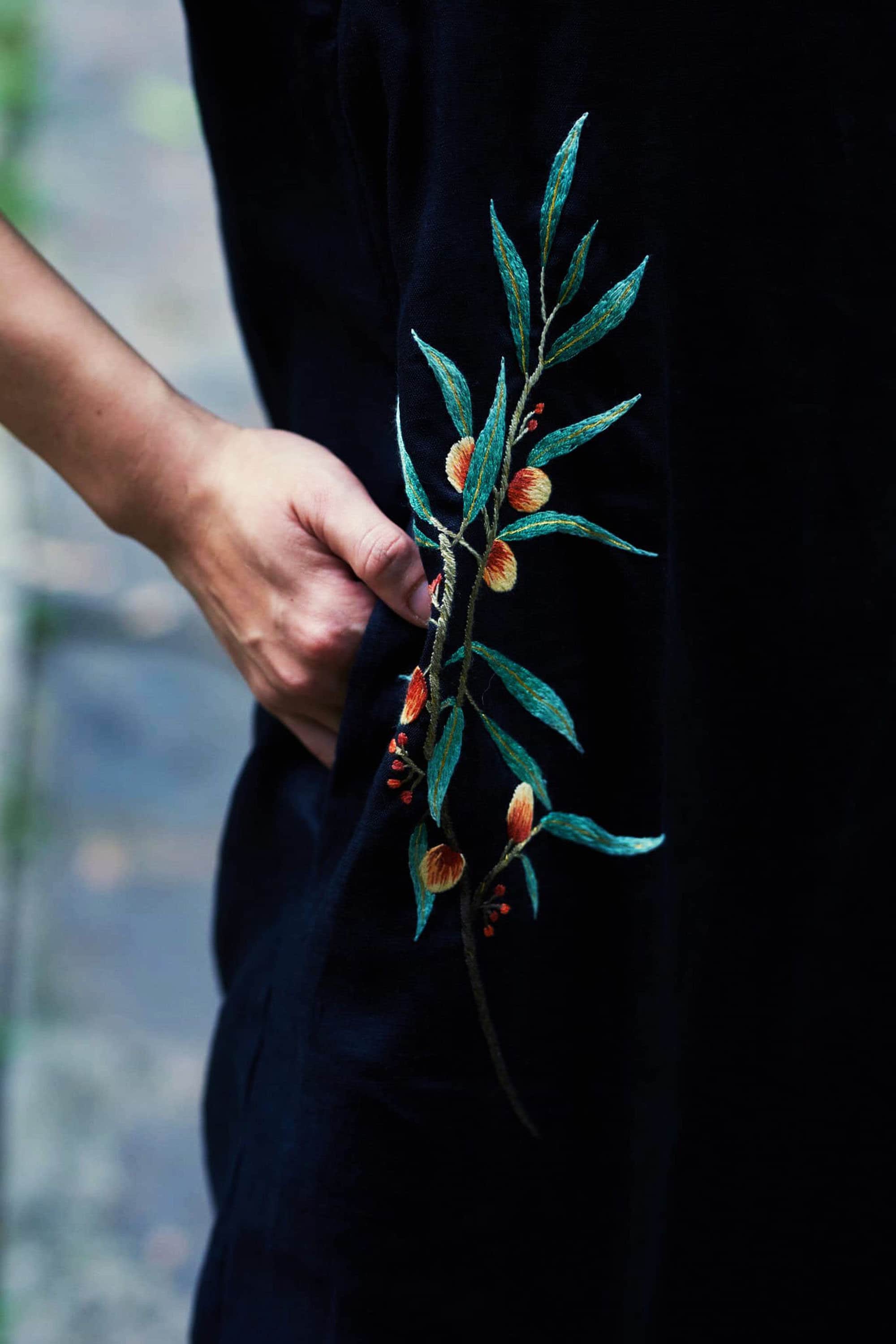 zara velvet embroidered dress Vestido Tehuacan Puebla