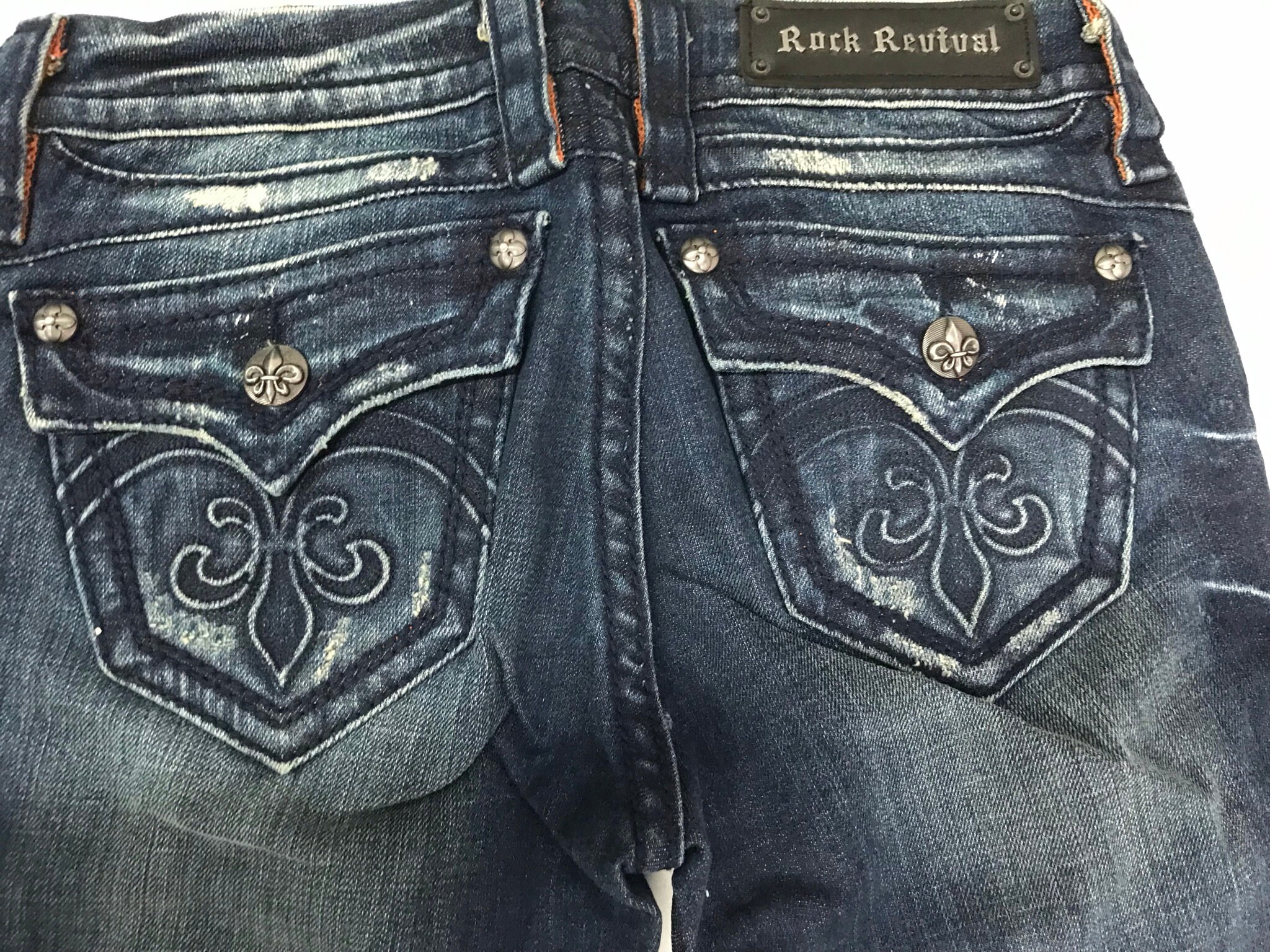 Rock Revival WOMEN SASHA Size 26 Inseam 