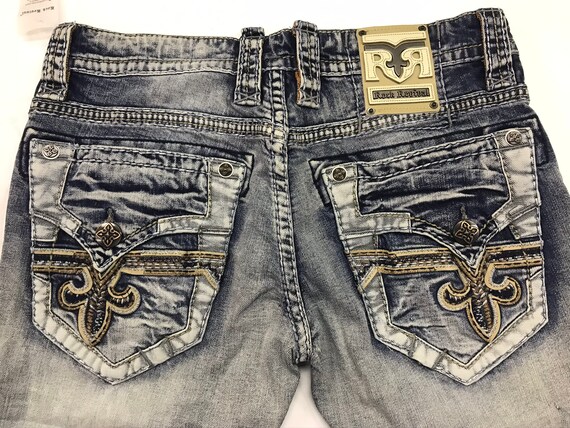 Rock Revival men jeans PEVEY size 27 