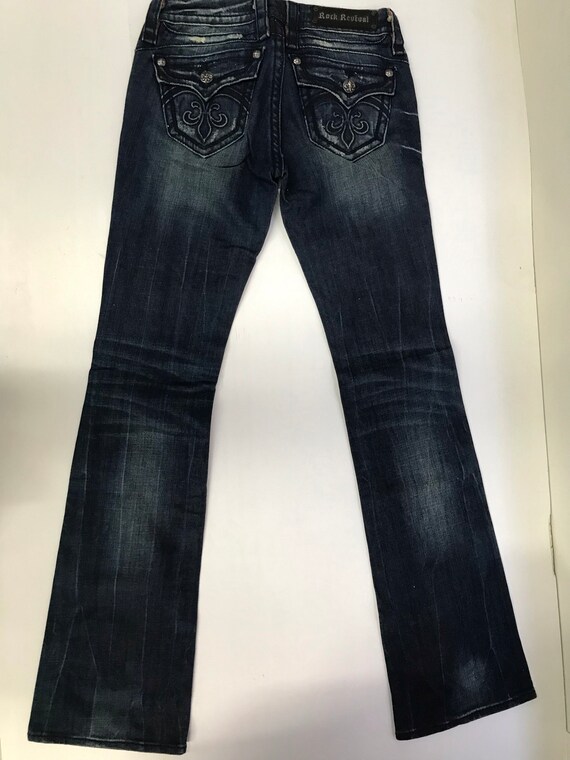 Rock Revival WOMEN SASHA Size 26 Inseam 