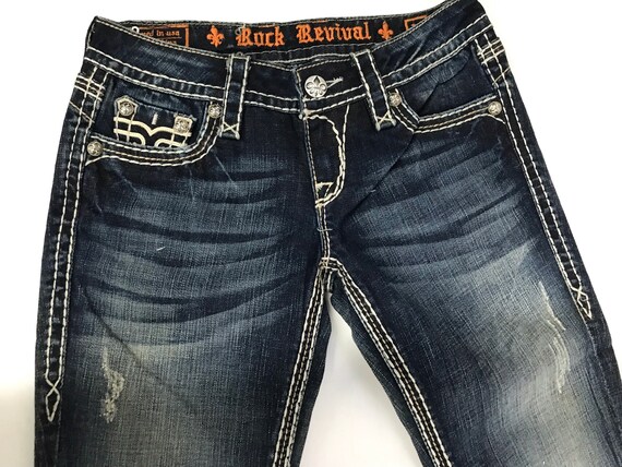 Rock Revival WOMEN POLLY Size 26 Inseam 