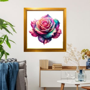 Feminine Wall Art L Girly Wall Art L Downloadable Print L Bathroom Wall ...