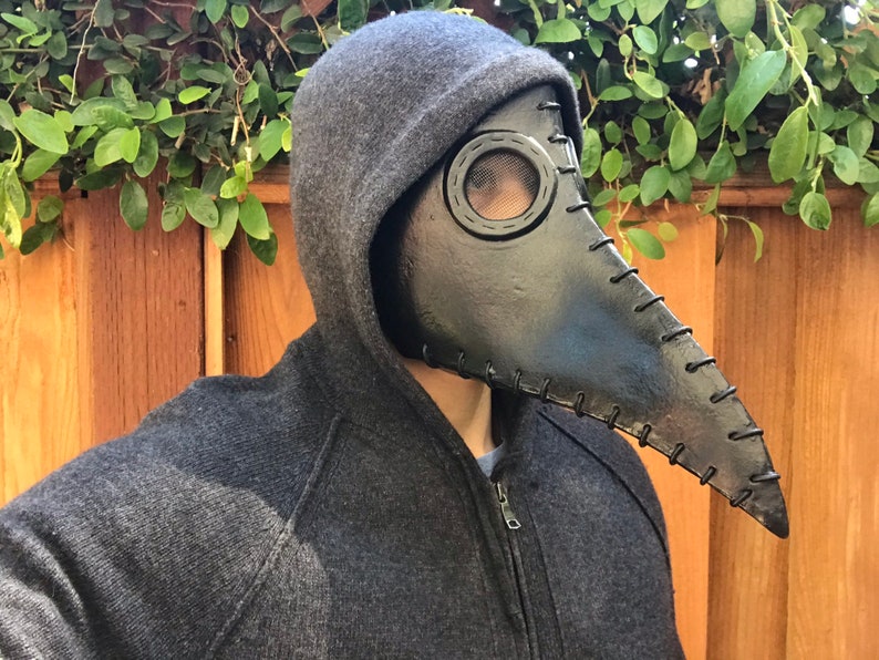 Foam Plague Doctor Mask Template/pattern PDF Download Etsy