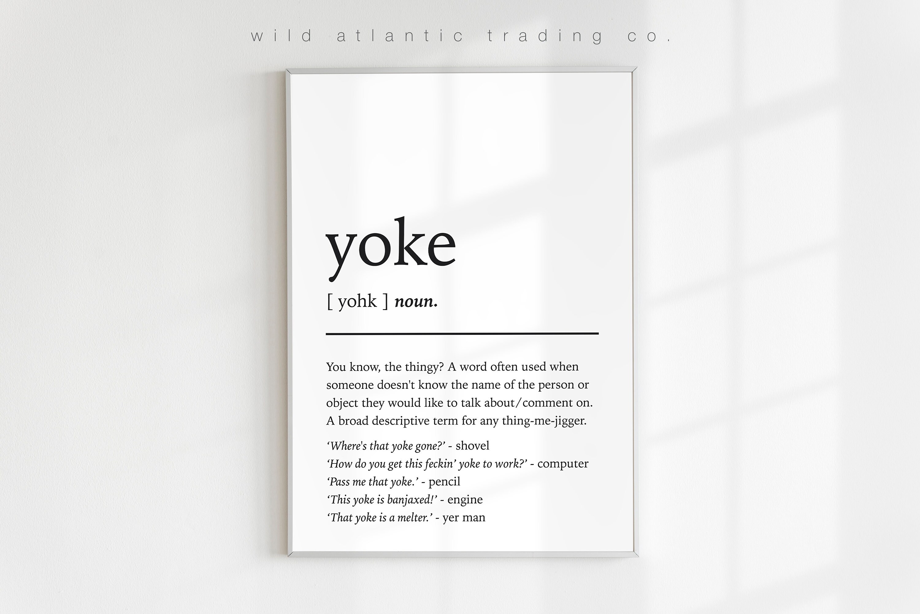 Yoke Definition Ireland at Scott McGuire blog