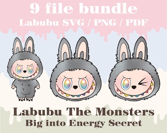 キーホルダー・アクリルキーホルダー THE MONSTERS Big into Energy LOYALTY Pop Mart The Monsters Labubu Big into Energy Pendant
