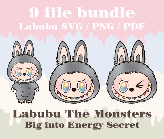 LABUBU THE MONSTERS Big into Energy x2