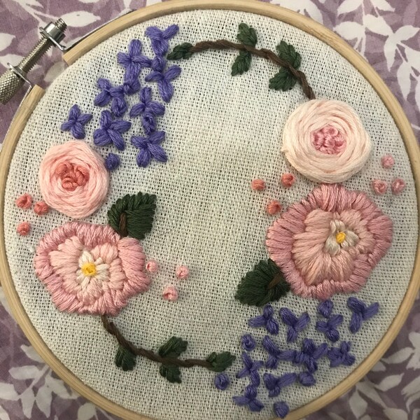Embroidery Hoop Art Etsy