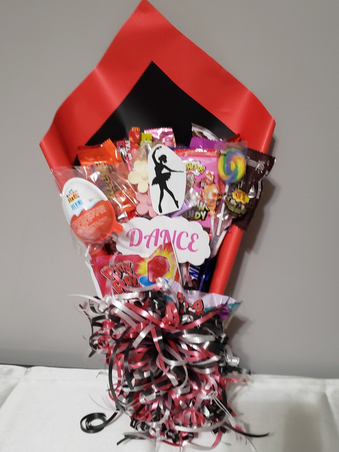 Dance Recitals Chocolate/candy Bouquet , Cheer Candy Bouquet Etsy