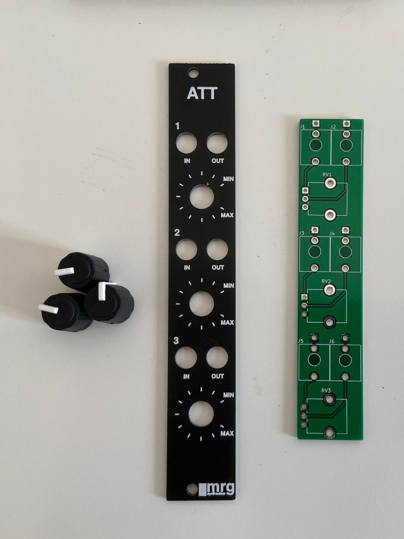 MRG ATT 4HP Triple Passive Attenuator Eurorack Etsy