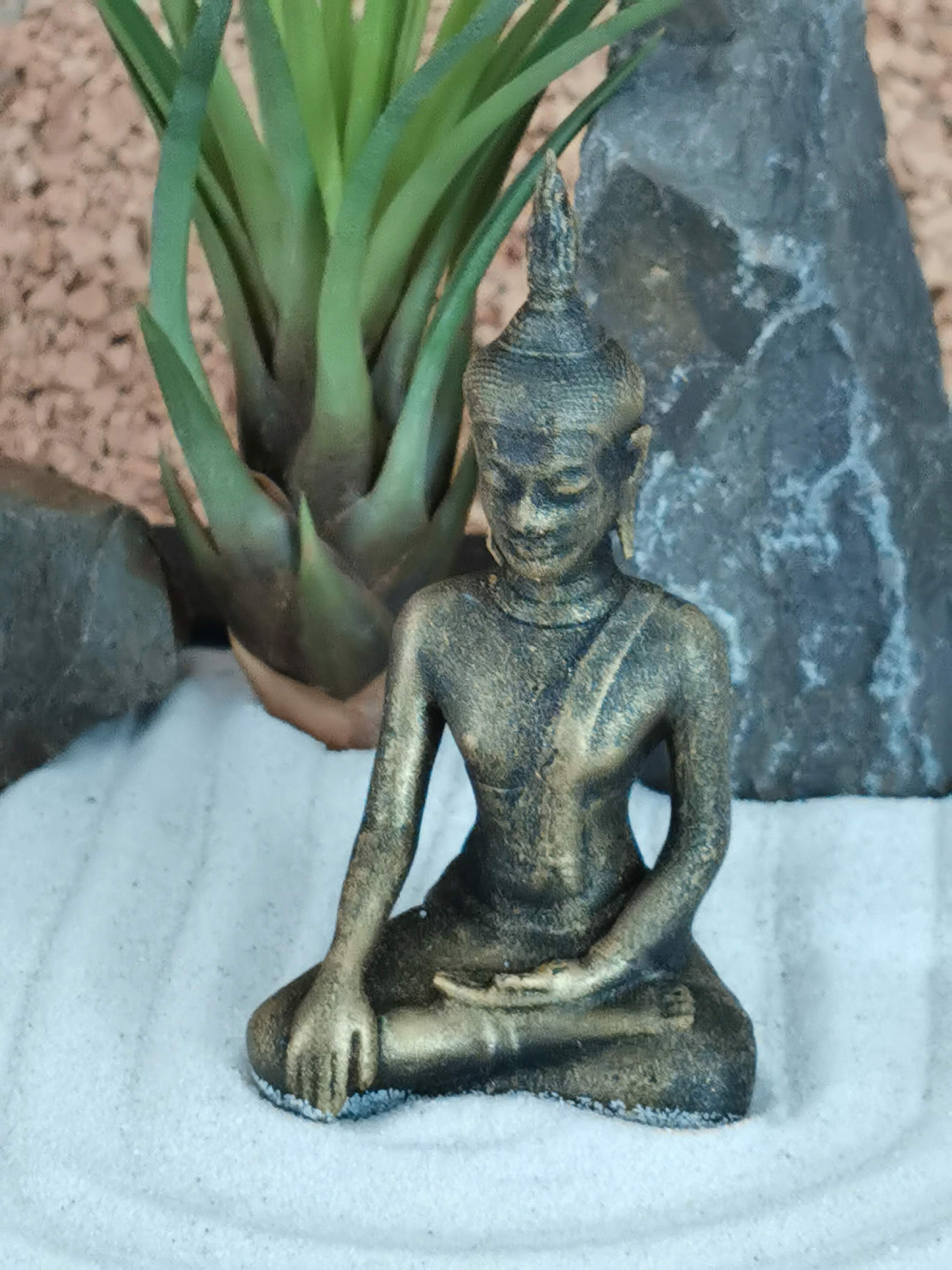 Zengarten aus nachhaltig gebeiztem Holz mit pflegeleichter | Etsy