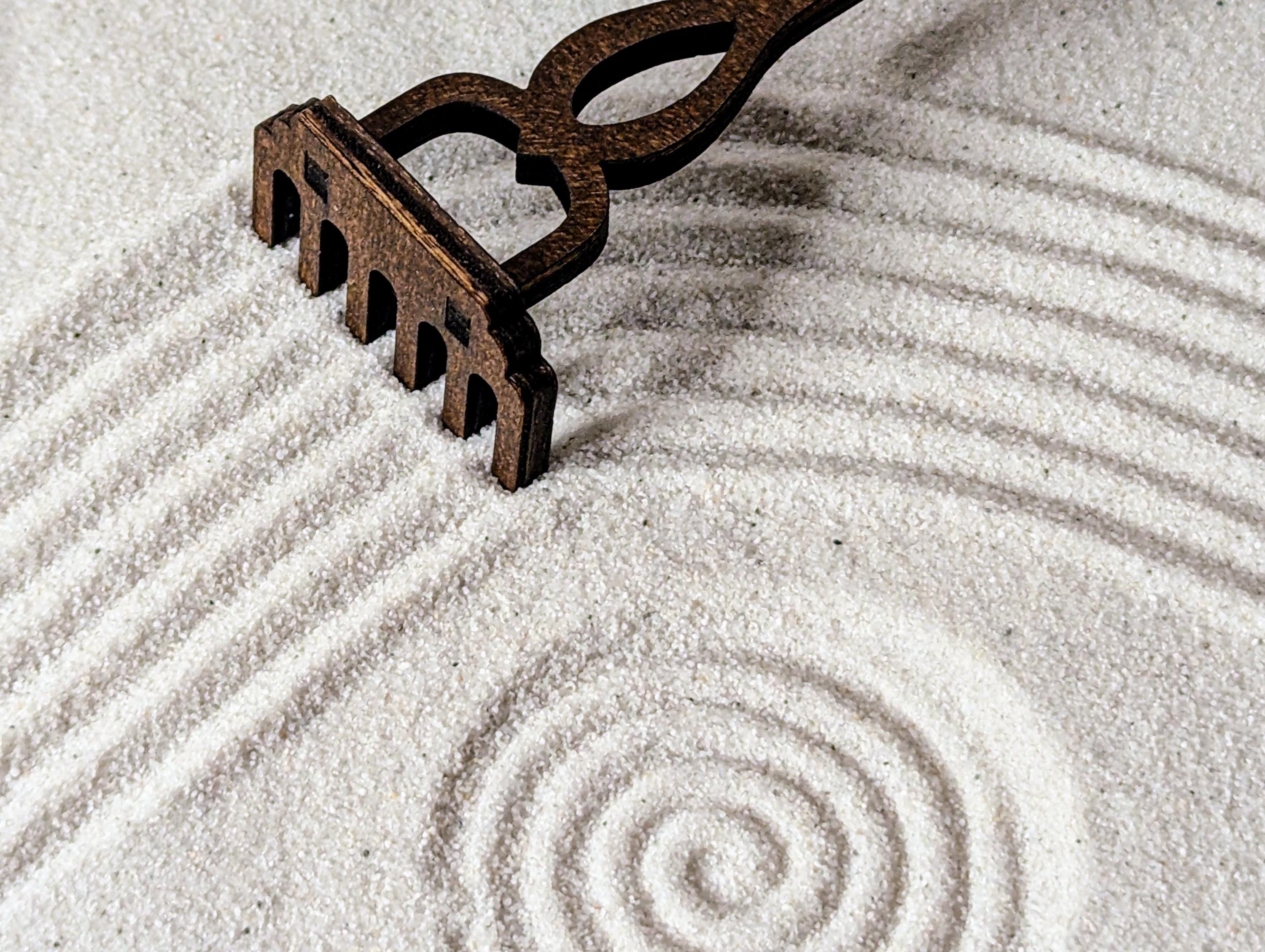 Zen Garden Sand Fine Meditation Sand - Dusted and Cleaned - Natural White,  Suitable for Drawing in the Sand - Etsy, image size:3000x2258