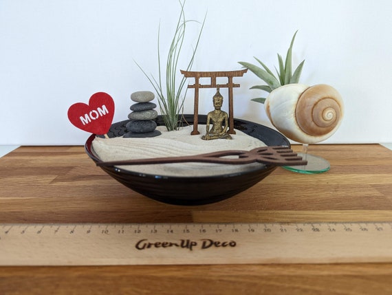 Zen Garden in Feng Shui Style With Sustainably Produced Decoration 