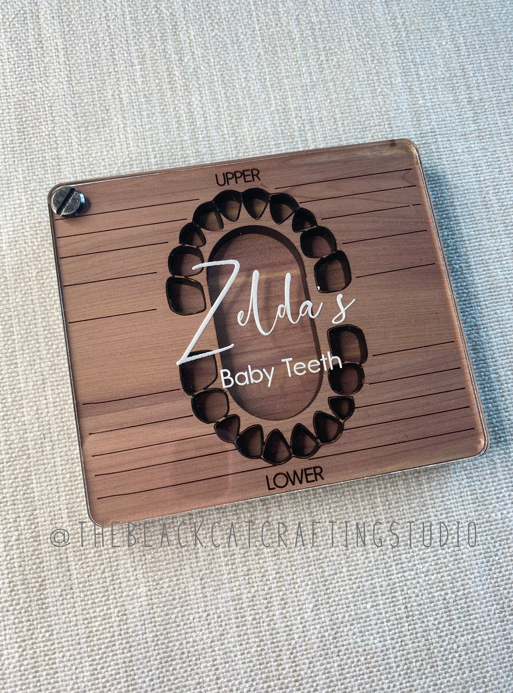 Personalized Baby Teeth Keepsake Container Etsy