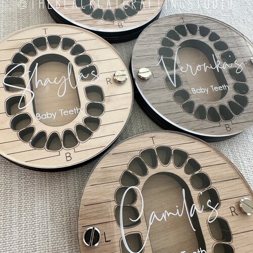 Tooth Fairy's Tale Baby Teeth Keepsake Book for Girls Etsy