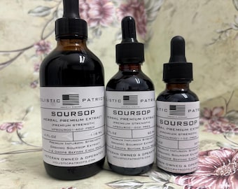 Organic Soursop (Graviola) Tincture [Premium Strength]