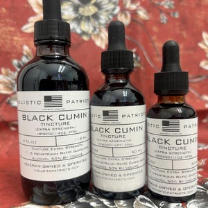 Black Cumin Seed Tincture [Nigella Sativa] [Extra Strength]