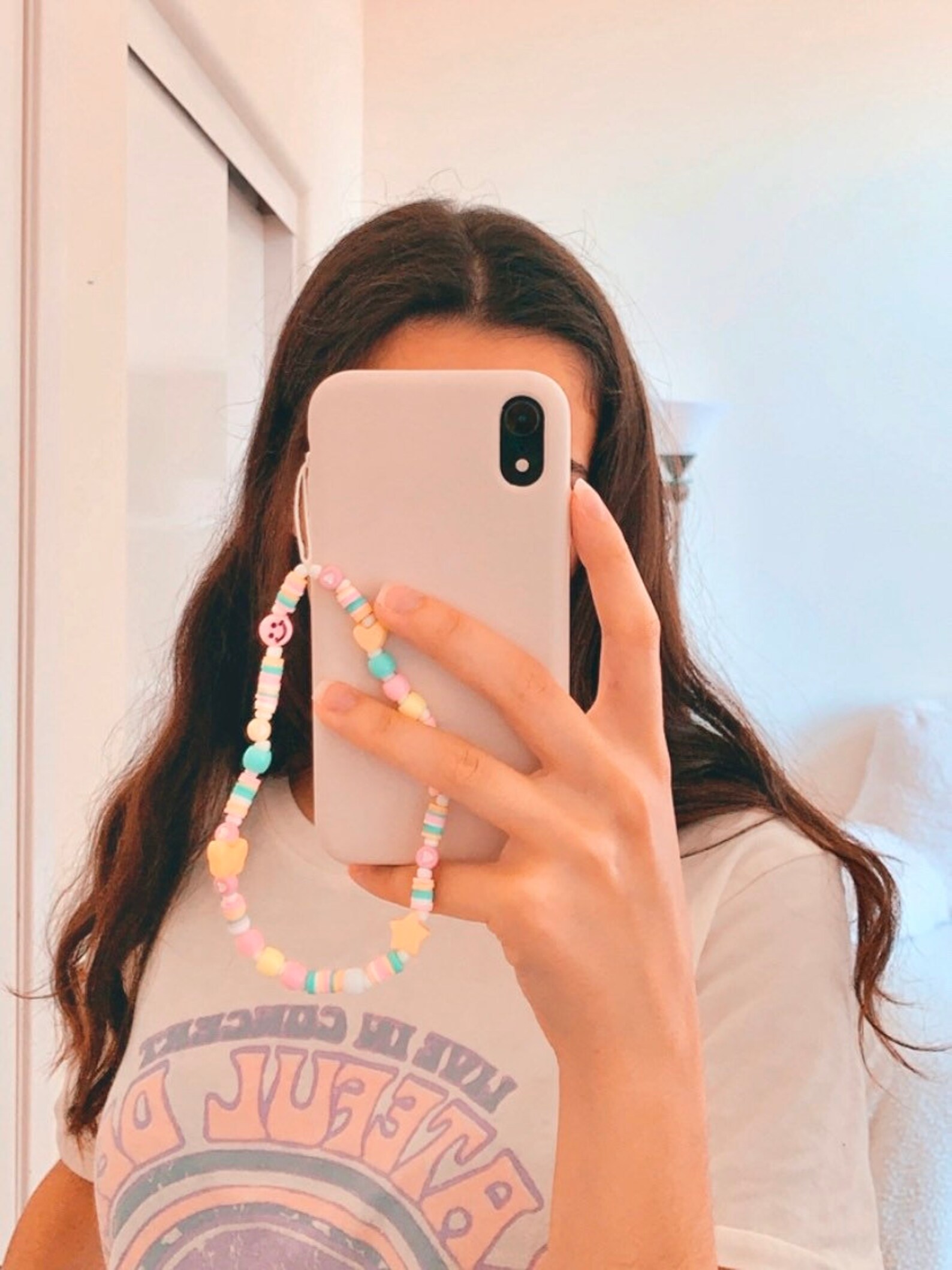 Daisy phone charm trendy phone chain beaded phone strap Etsy