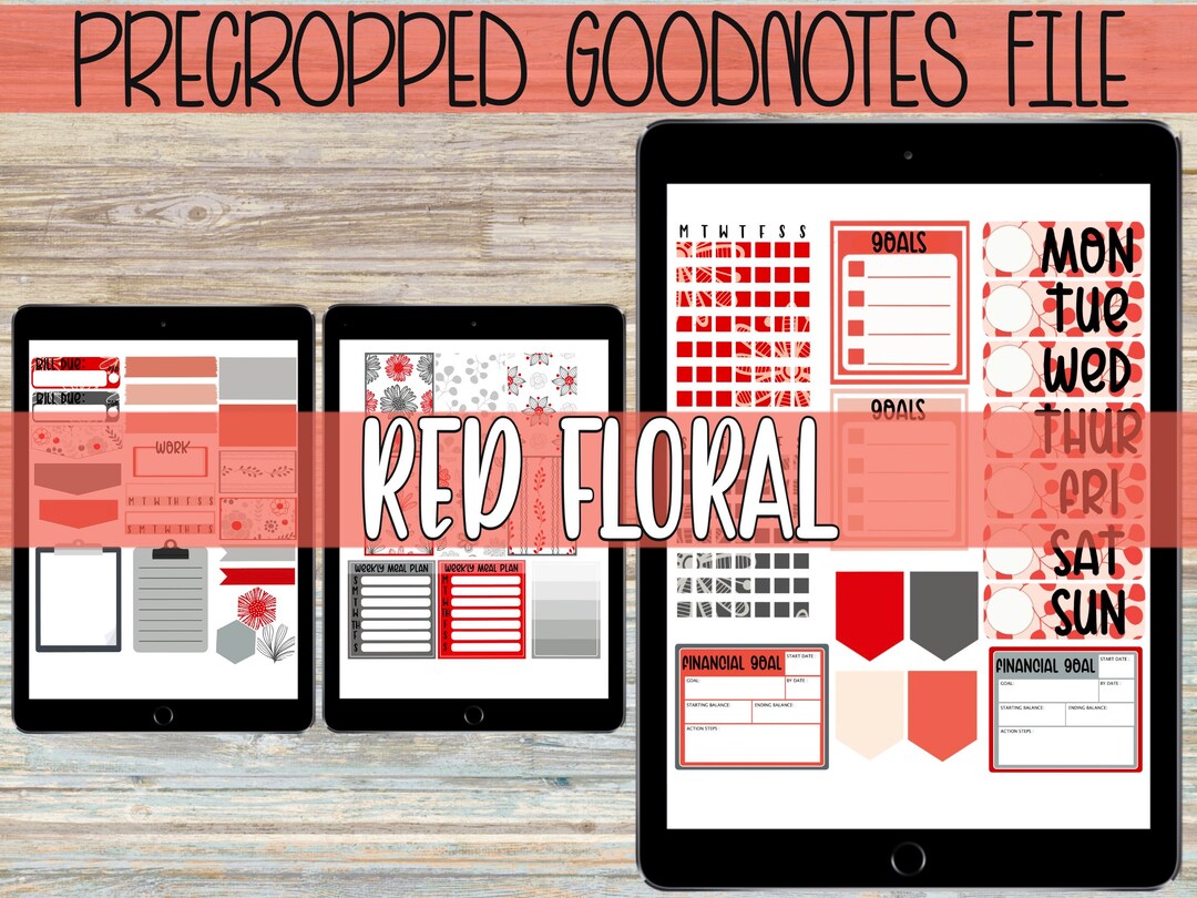 Digitale stickers voor Goodnotes GoodNotes Stickers Digitale Etsy