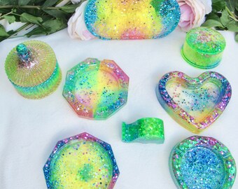 Amazon.com: LOLStar Rainbow Party Decorations, 2 Pack Wavy