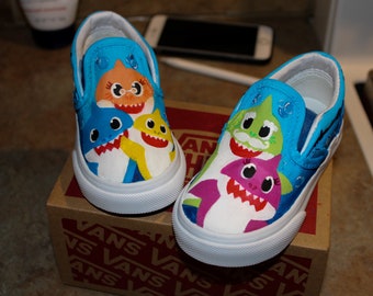 baby shark vans shoes