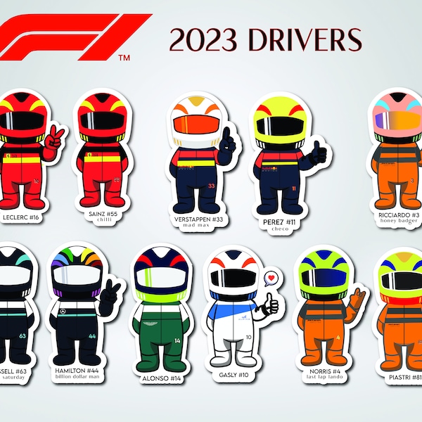 F1 Sticker Laptop Etsy