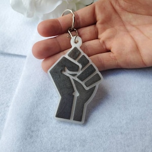 Black Lives Matter Keychains