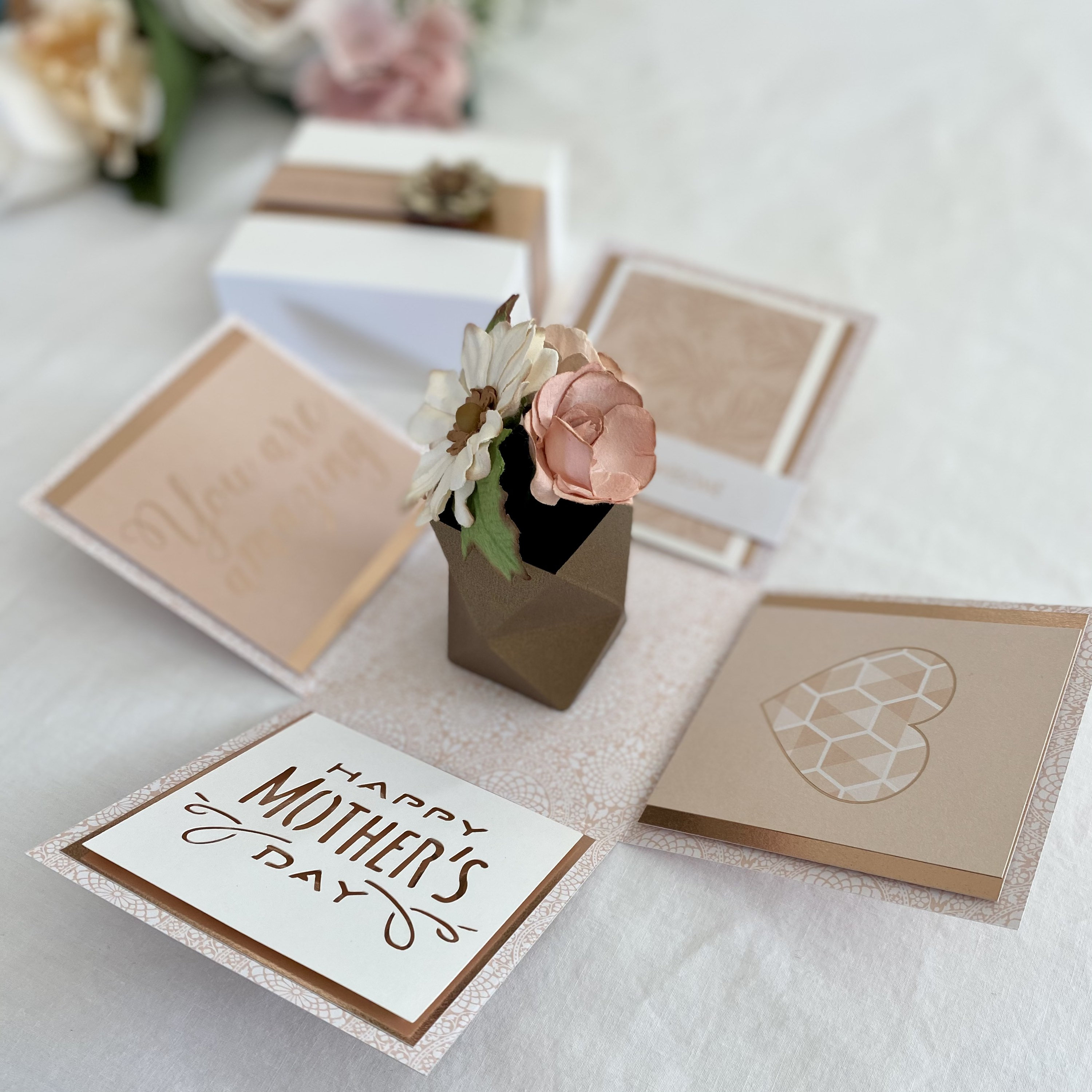 Elegant Mothers Day Explosion Box Etsy