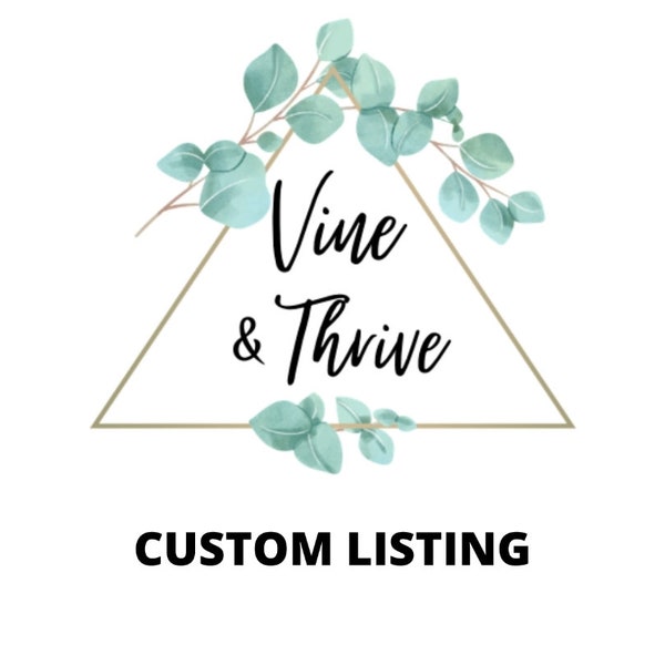 CUSTOM LISTING - H