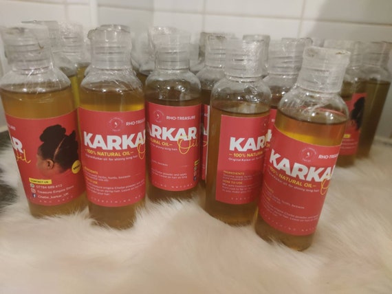 Karkar Oil 100mls Authentic From Chad Pure Karkar Oil for Hair - Etsy