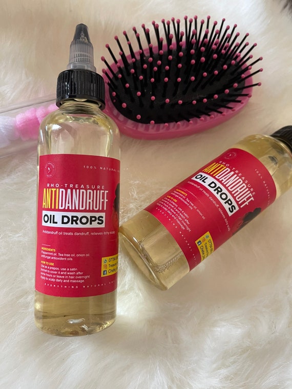 Antidandruff Hair Oil treat Dandruff and Itchy Scalp - Etsy