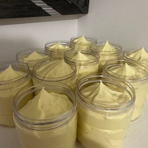 Whipped Organic Unrefined Shea Butter 100% Raw Natural Shea Butter whipped 300mls