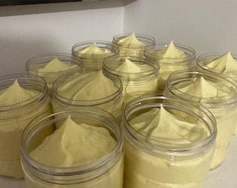 Whipped Organic Unrefined Shea Butter 100% Raw Natural Shea Butter whipped 300mls