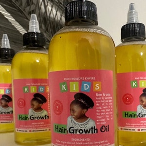 Huile de croissance des cheveux pour enfants 250 ml (pour l’épaississement et la croissance des cheveux)