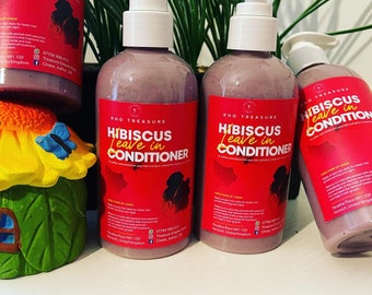 Leave in Conditioner fortified with Hibiscus